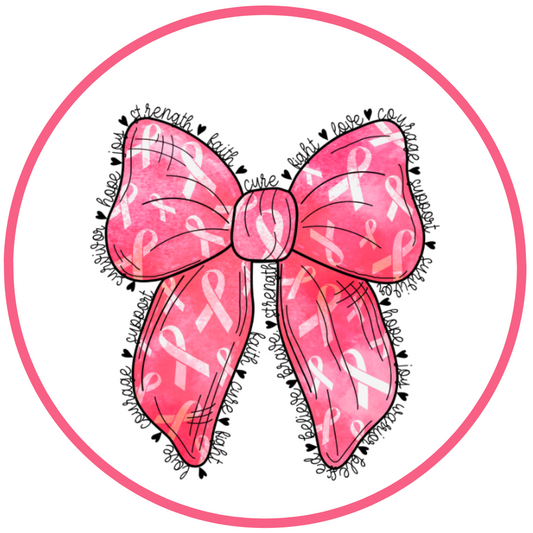 Breast Cancer Awareness Bow